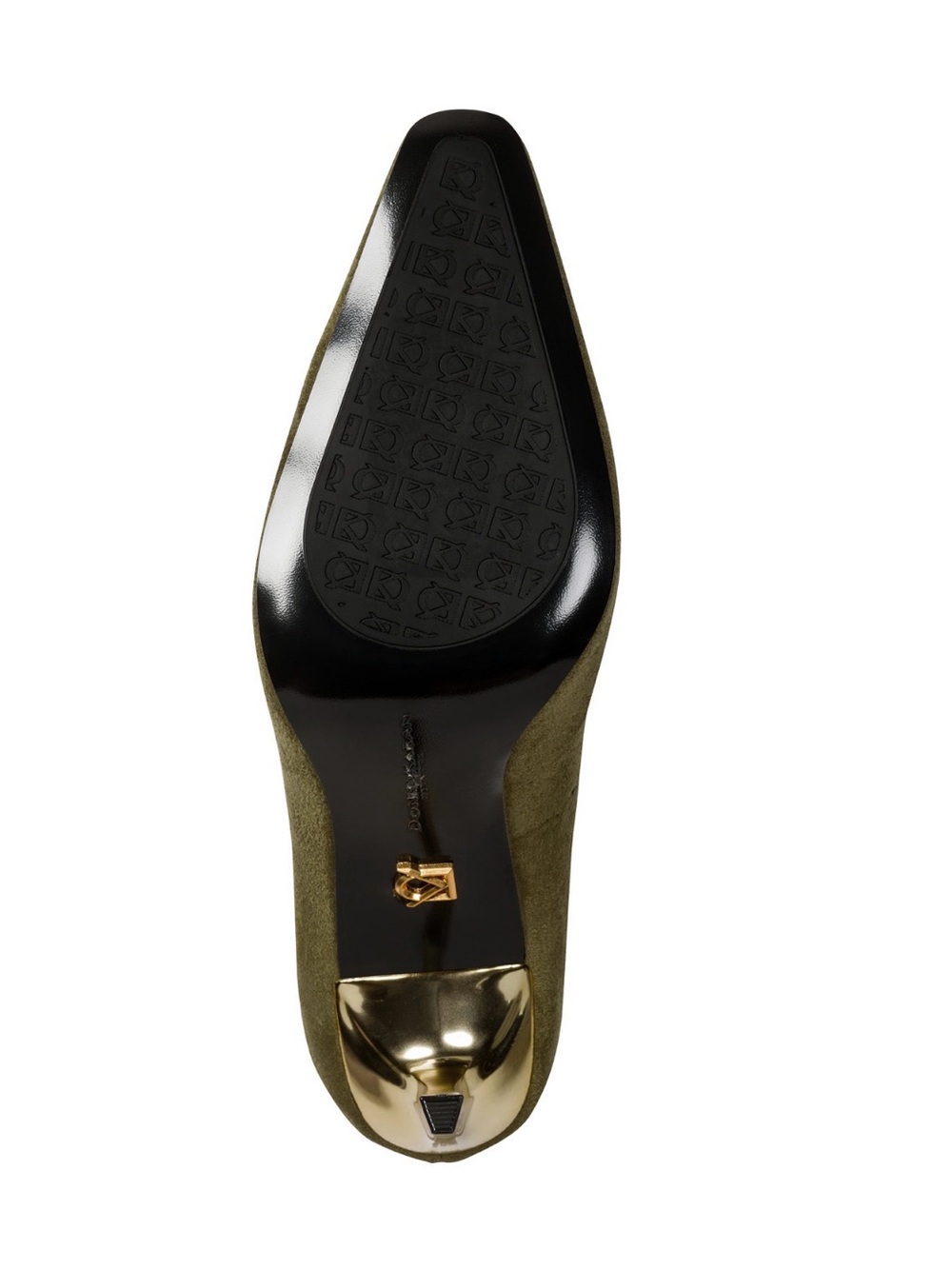 NIB Donna Karan Women's Savita Stiletto Heel High Pumps. Size 8.5. Olive - Picture 5 of 9
